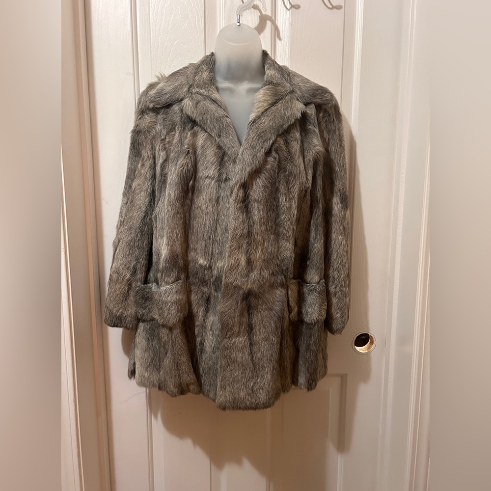 Gray Russian Squirrel Jacket